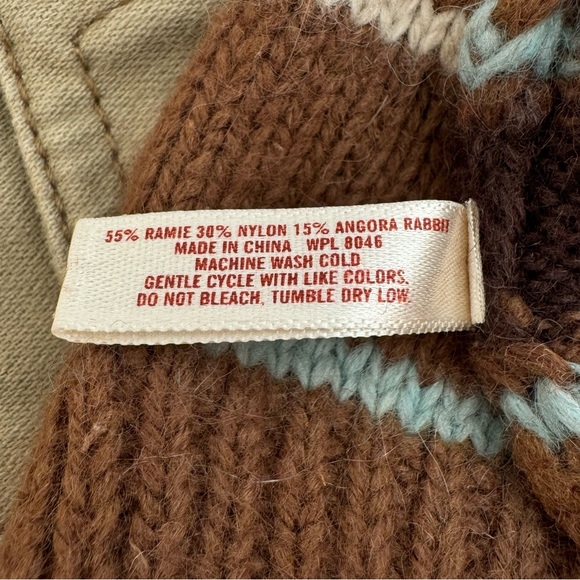 Aeropostale cotton utility style jacket and long Angora blend scarf Sz L - Picture 5 of 6